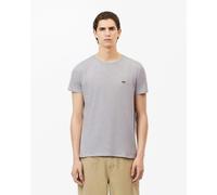 Lacoste Mens Crew Neck Pima Cotton Jersey T-Shirt - Silver Chine CCA - Silver Chine CCA - XXL
