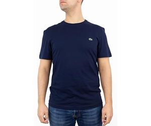 Lacoste Men's Crew Neck Short Sleeve T-Shirt, Navy Blue, Large (Manufacturer Size:5)