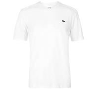 Lacoste Men's Crew Neck Short Sleeve T-Shirt, White, XX-Large (Manufacturer Size:7)