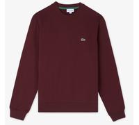 Lacoste Mens Crew Neck Sweatshirt Bordeaux - Bordo Cotton - Size 2XL
