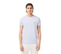 Lacoste Pima Cotton Short Sleeve T-Shirt, Light Blue, Size 2Xl, Men Light Blue