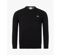 Lacoste Crew Neck Cotton Sweater Size 5 - L Black