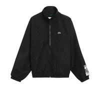 Lacoste Mens Cropped Track Jacket - Black - S - Black - 100% Mixed