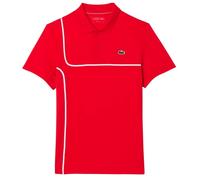 Lacoste Mens Daniil Medvedev Regular Tennis Polo Shirt - Red - XL - Red