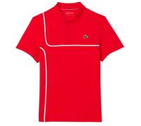Lacoste Mens Daniil Medvedev Regular Tennis Polo Shirt - Red - L - Red