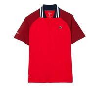 Lacoste Mens Daniil Medvedev Slim Tennis Polo Shirt - Red - XS - Red