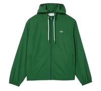Lacoste Mens Detachable Hood Sports Jacket (L-XL) (Green)