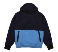 Lacoste Mens Dual Material Pull Over Jacket - Navy - Navy - S