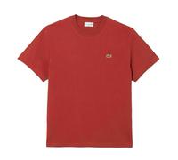 Lacoste Mens Embroidered Logo Cotton T-Shirt - Red - S - Red