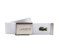 LACOSTE Men's Fabric Belt - Beautiful Case, Engraved Slide Buckle...