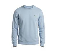 Lacoste Mens Relaxed Fit Brushed Cotton Sweatshirt - Colour: AEY Light Blue - Size: 4/M
