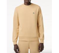 Lacoste Mens Fleece Crew Neck Sweatshirt / Beige / BNWT / RRP £109