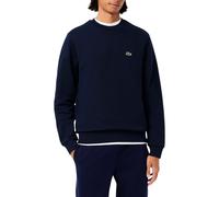 Lacoste Mens Fleece Crew Neck Sweatshirt Knitted Jumper Long Sleeve Sweat Tops