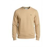 Lacoste Men's Fleece Crew Neck Sweatshirt, Millet, M
