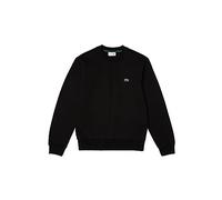Lacoste Men's Fleece Crew Neck Sweatshirt, Noir, 3XL