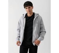 Lacoste Mens Fleece Full-Zip Hoodie - Silver Chine CCA - Silver Chine CCA - XXL