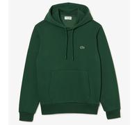 Lacoste Mens Fleece Hoodie Green Cotton - Size 2XL