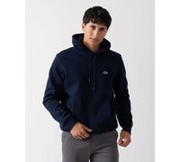 Lacoste Mens Fleece Hoodie - Navy Blue 166
