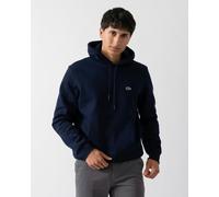 Lacoste Mens fleece hoodie for men - Navy Cotton - Size Large