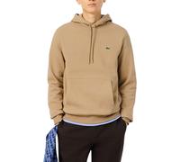 Lacoste Mens Fleece Hoodie Organic Cotton Pullover Classic Fit Sportswear Hooded