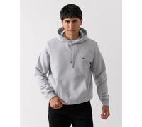 Lacoste Mens Fleece Hoodie - Silver Chine CCA