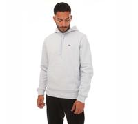 Lacoste Mens Fleece Hoody in Light Blue Cotton - Size 2XL