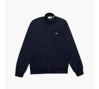 Lacoste Mens Full Zip Funnel Sweatshirt Long Sleeve Fleece Top Lightweight