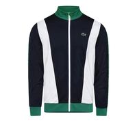 Lacoste Mens Full Zip Track Jacket - Navy - XS - Navy - 100% Mixed