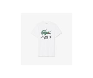 Lacoste Men's Graphic T-Shirt White | Size: Small Lacoste White S