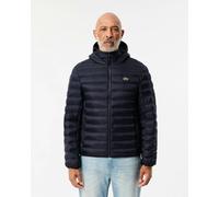 Lacoste Mens Hooded Puffer Jacket BH2909 - Navy Blue HDE - Navy Blue HDE - XL