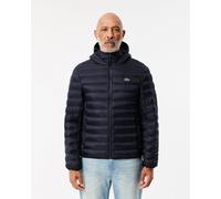 Lacoste Mens Hooded Puffer Jacket BH2909 - Navy - Size Large