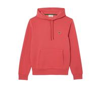 Lacoste Mens Hoodie - Pink Cotton - Size Small