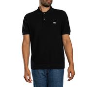 Lacoste Men's Knitted Logo Polo Shirt, Black