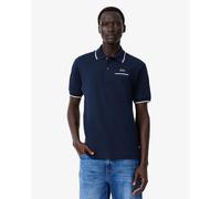 Lacoste Mens L.12.12 Classic Fit Polo Shirt in Dark Blue Cotton - Size Medium