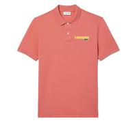 Lacoste Mens L.12.12 Washed Regular Polo Shirt - Red - XXL - Red - 100% Cotton