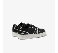 Lacoste Mens L001 Trainers in Black-White Leather (archived) - Size UK 10