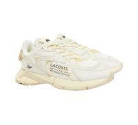 Lacoste Mens L003 Neo Leather Trainers - Off White - 8 UK - Off White - 100% Mixed