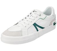 Lacoste Men's L004 0722 2 CMA Sneaker, Wht Grn, 8 UK