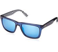 LACOSTE Men's L750S L750S 424 54 Rectangular Sunglasses 54, Bluette