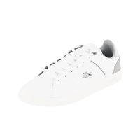 Lacoste Men's Leather Sneakers Europa Pro 123 2 SMA, White, white, 6.5 UK