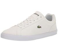 Lacoste - Mens Lerond Pro Baseline Leather Sneakers, Color White/White, Size: 10 UK