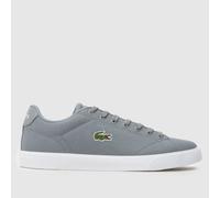 Lacoste Men's Lerond Set Trainers in Grey, Logo Detail, Fabric, Size: 7 UK 7
