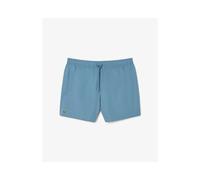 Lacoste Mens Light Quick-Dry Swim Shorts - Limestone/Green EIE