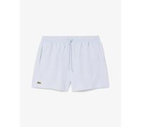 Lacoste Mens Light Quick-Dry Swim Shorts - Phoenix Blue/Green IL3 - Phoenix Blue/Green IL3 - L