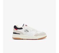 Lacoste Mens Lineshot Leather Trainers in Off White - Size UK 7
