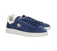 Lacoste Mens Lineshot Logo Leather Trainers (7.5 UK) (Blue)