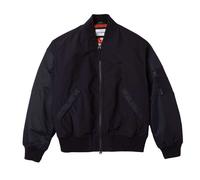 Lacoste Mens Logo Full Zip Bomber Jacket - Navy - M - Navy