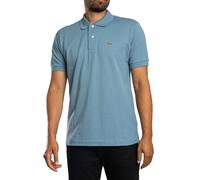 Lacoste Mens Classic Fit L1212 Croc Logo Polo Shirt - Colour: 57I Blue - Size: 4/M