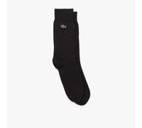 Lacoste Mens Long Cotton Marl Socks in Black - Size UK 5.5-8