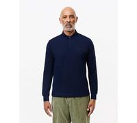 Lacoste Smart Paris long sleeve stretch cotton Polo Shirt Size 3 - S Midnight Blue